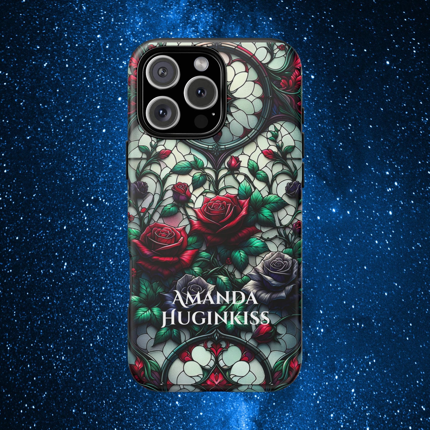 Cathedral Dawn Roses - Personalized Phone Case