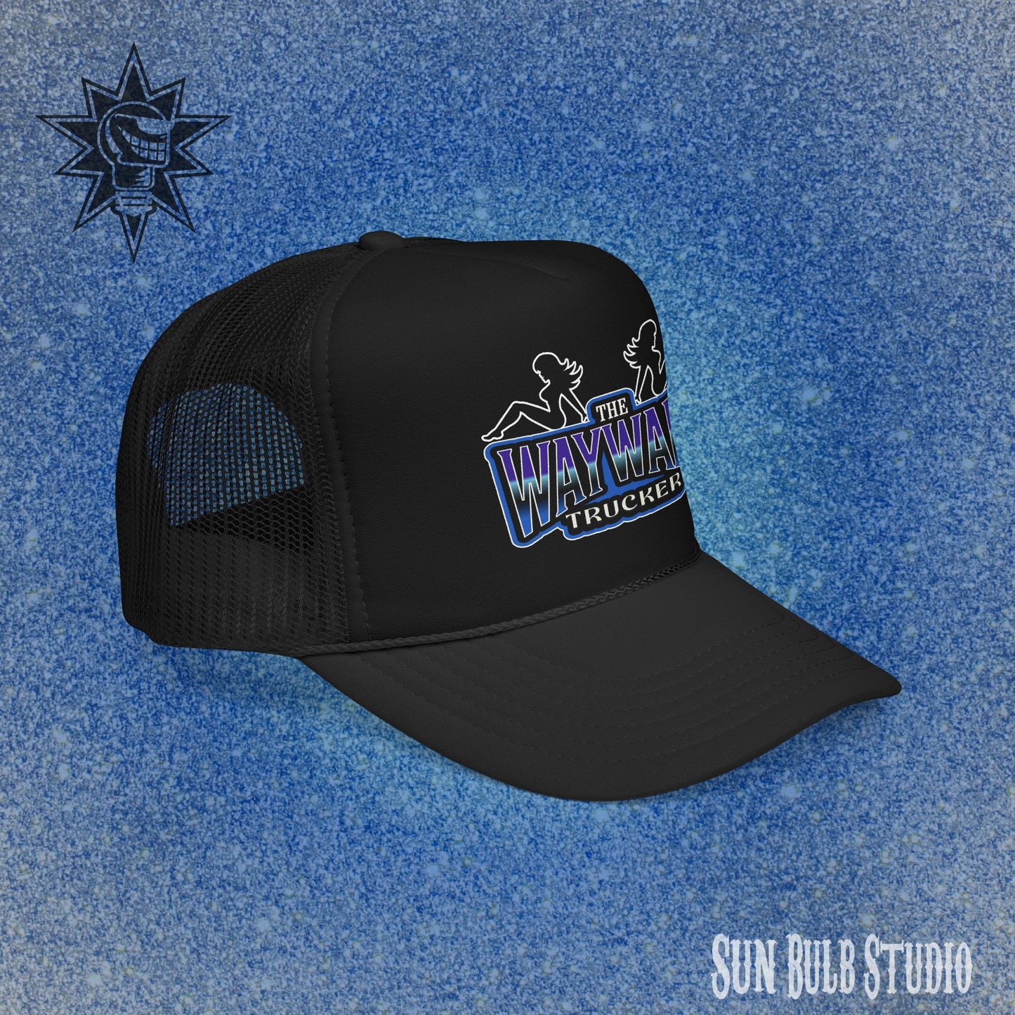The Wayward Trucker — Asphalt Edition™ Trucker Hat