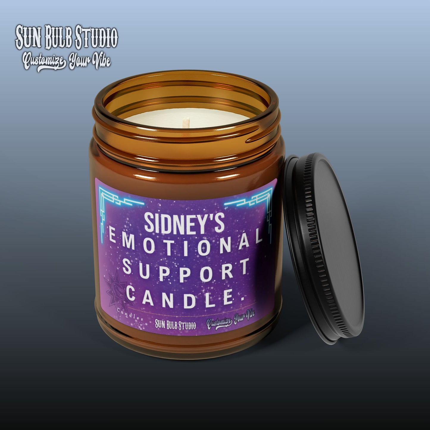 Customize Your Vibe™ Personalized Candle – Emotional Support Candle