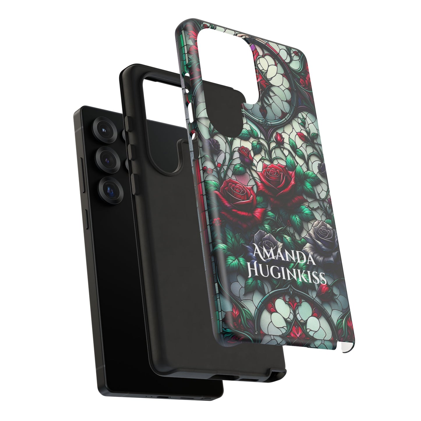 Cathedral Dawn Roses - Personalized Phone Case