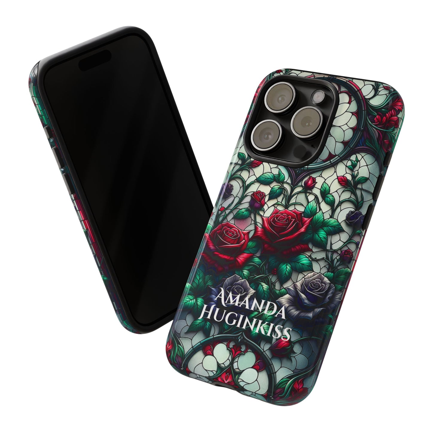 Cathedral Dawn Roses - Personalized Phone Case