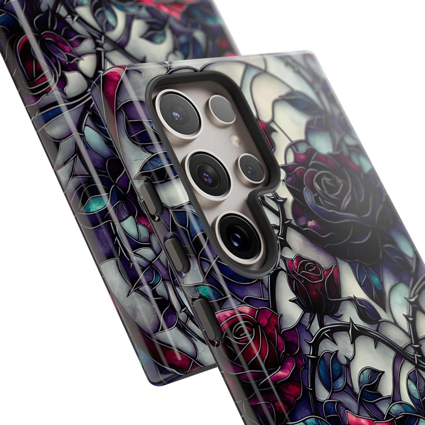 Cathedral Night Roses – Phone Case