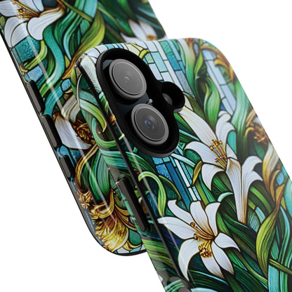 Cathedral Lilies - Personalized Phone Case
