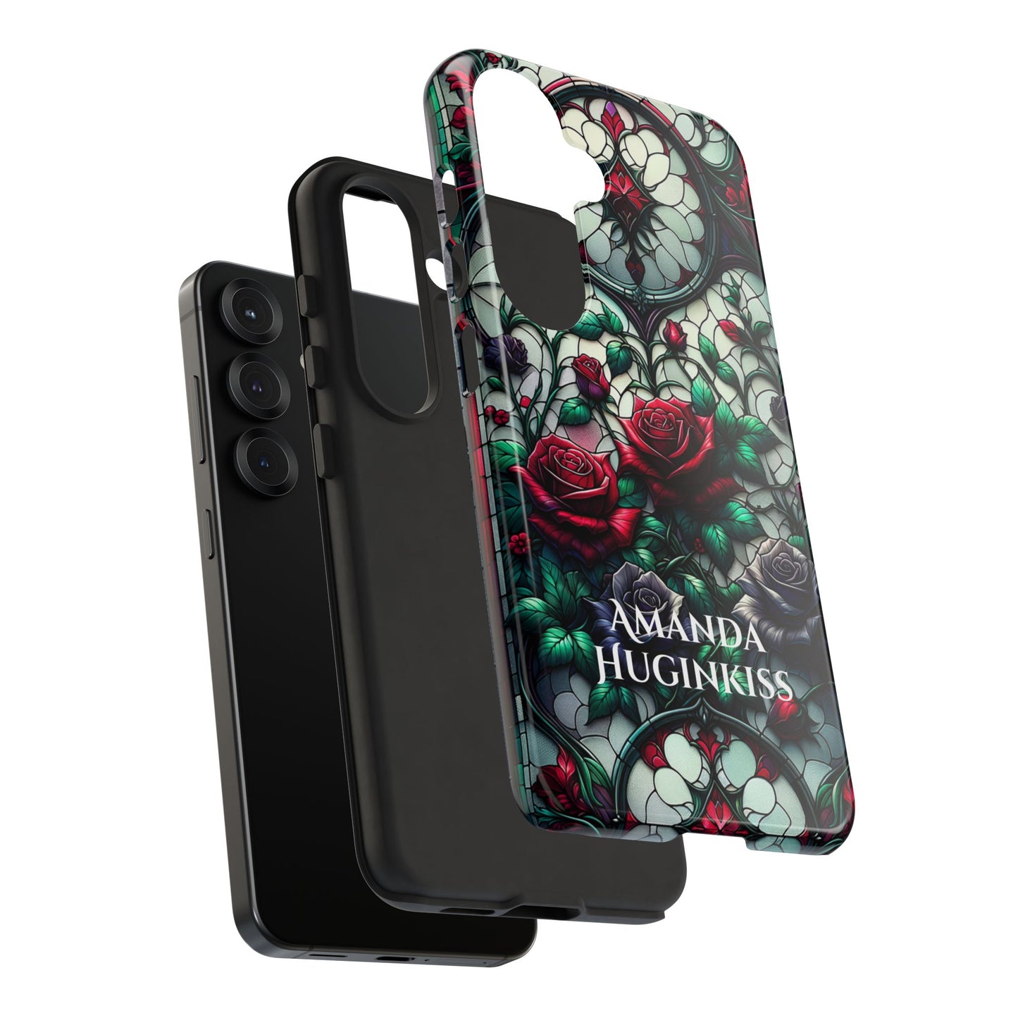 Cathedral Dawn Roses - Personalized Phone Case