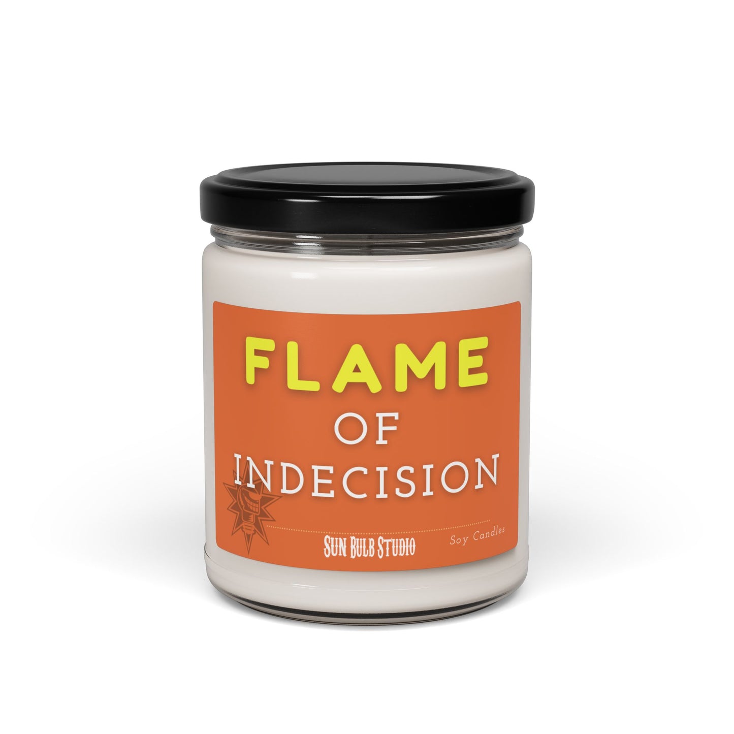 FLAME OF INDECISION 9oz Soy Candle -