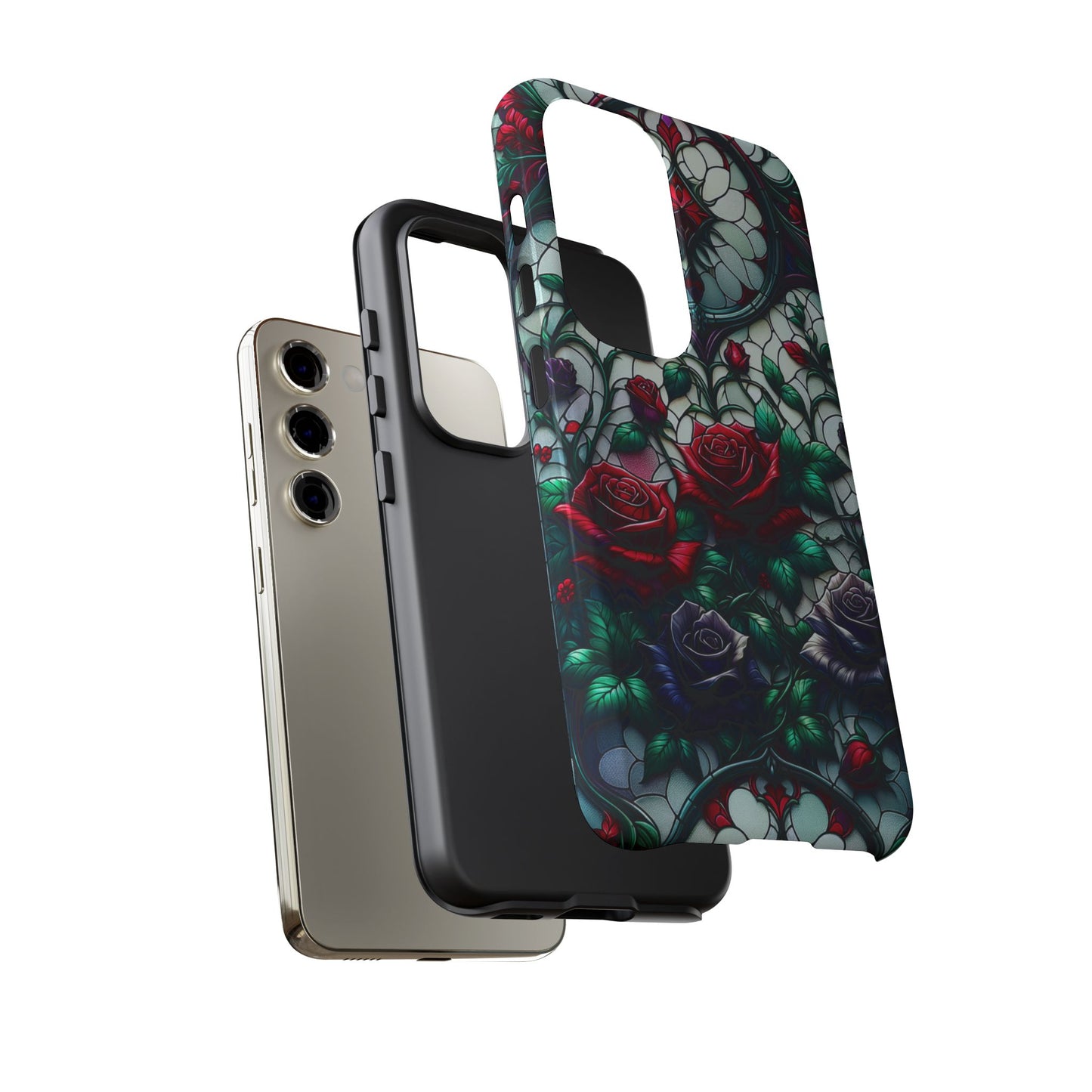 Cathedral Dawn Roses - Phone Case