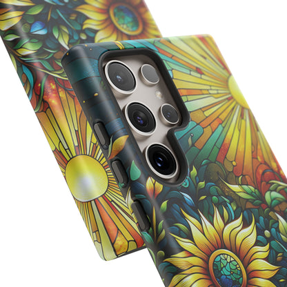Cathedral Sunflowers - Personalized Phone Case