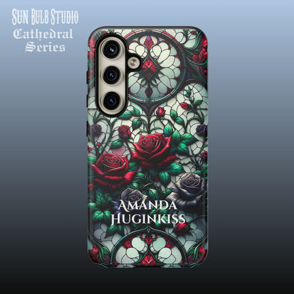 Cathedral Dawn Roses - Personalized Phone Case