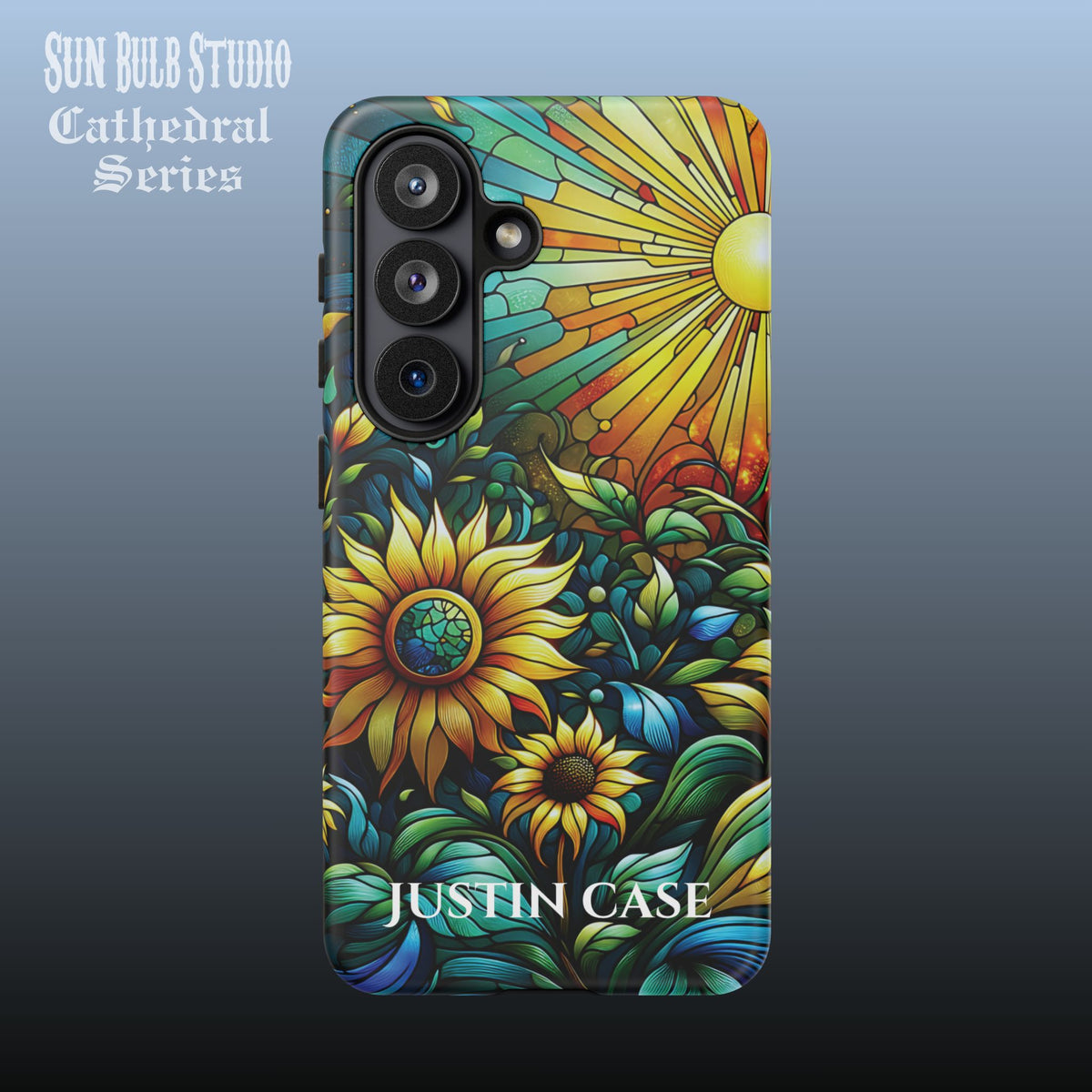 Cathedral Sunflowers - Personalized Phone Case