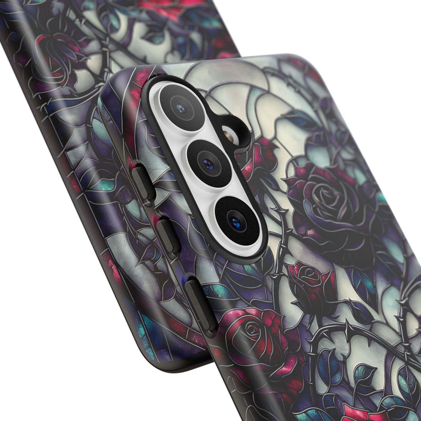 Cathedral Night Roses - Personalized Phone Case