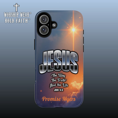 Jesus — The Way, The Truth & The Life — Personalized Phone Case