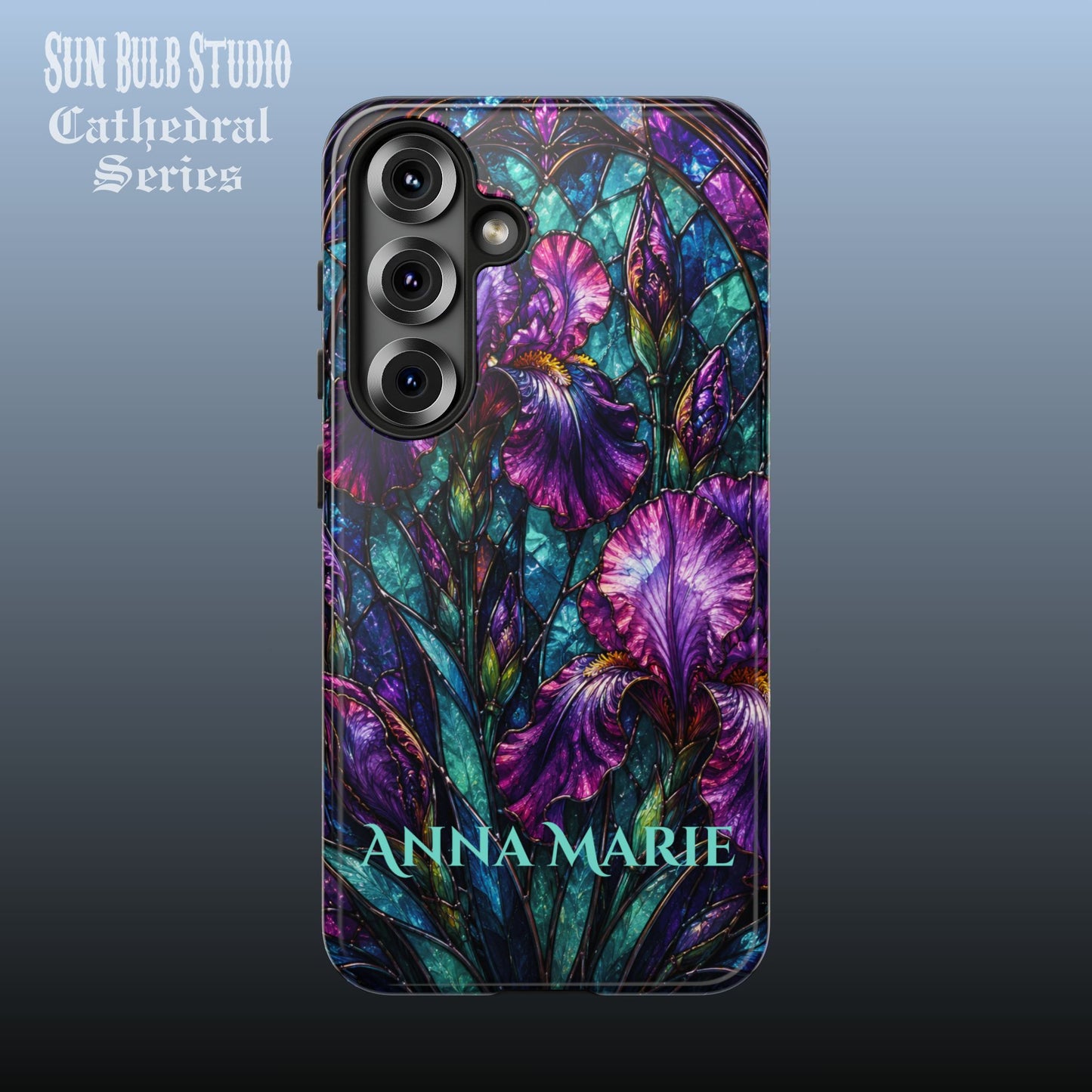 Cathedral Iris - Personalized Phone Case