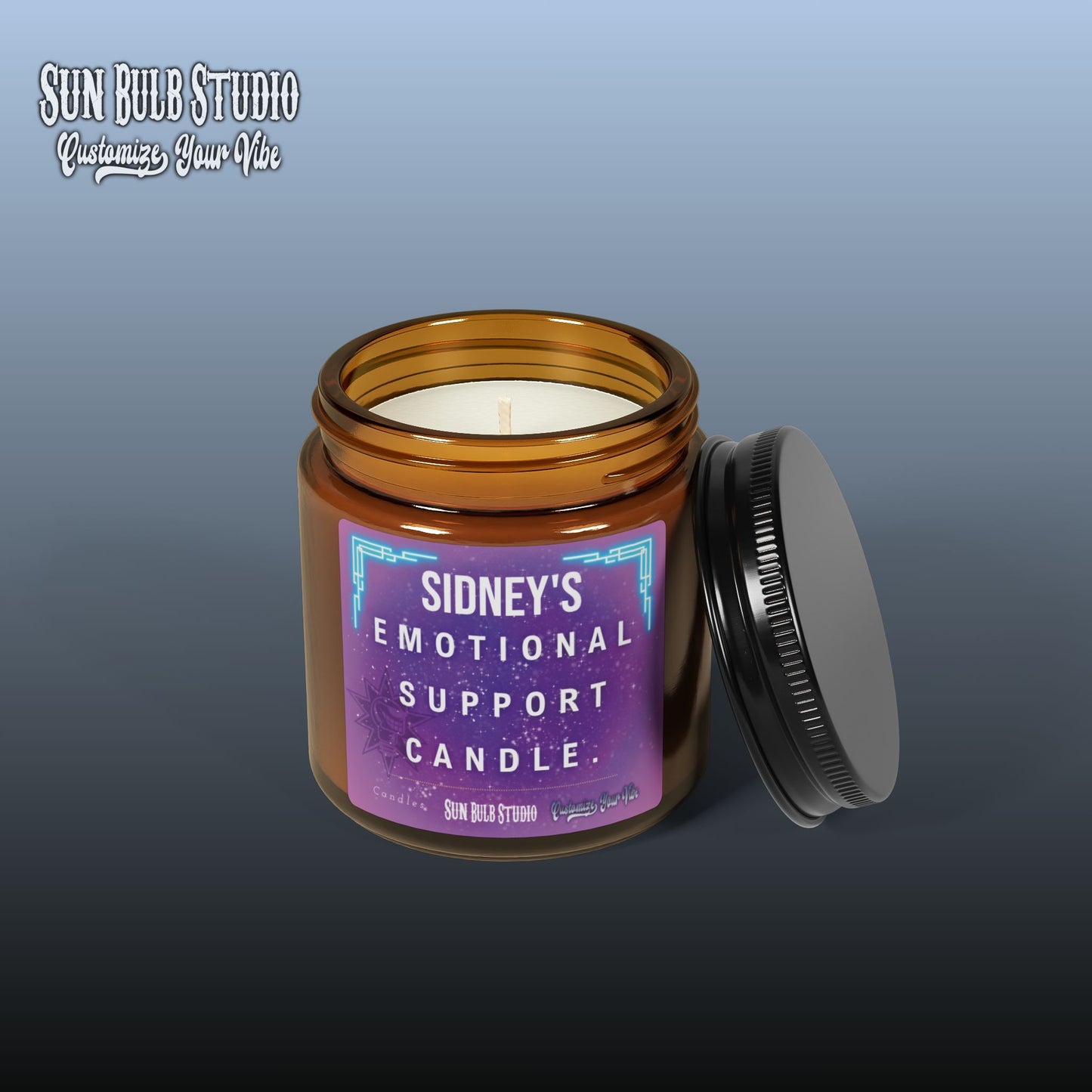 Customize Your Vibe™ Personalized Candle – Emotional Support Candle