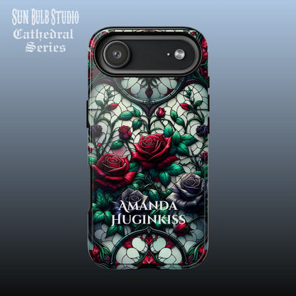 Cathedral Dawn Roses - Personalized Phone Case