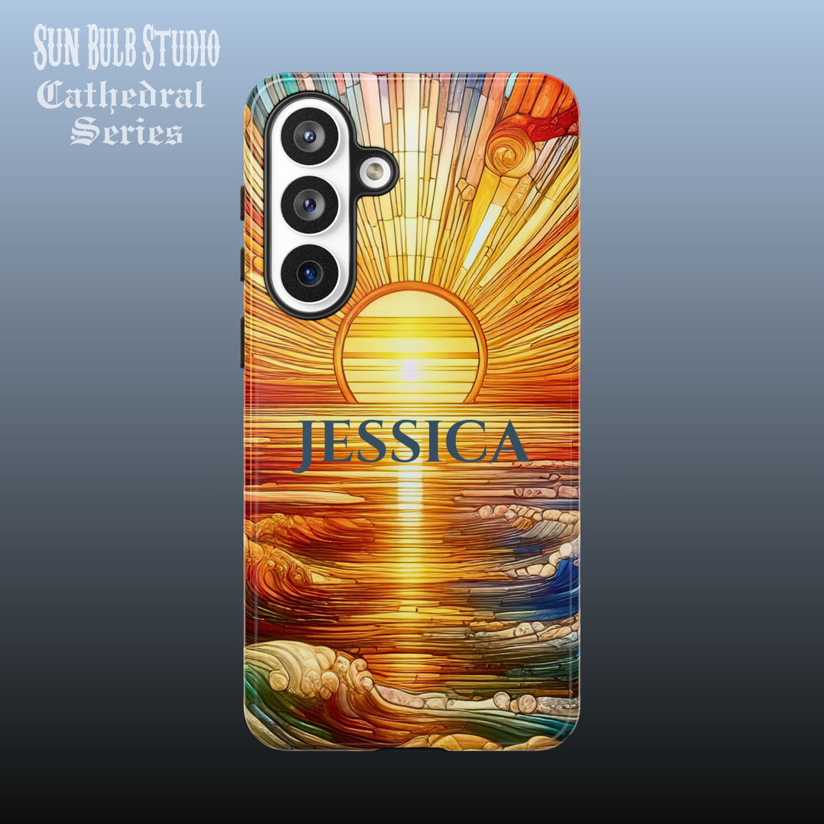 Cathedral Sunrise - Personalized Phone Case