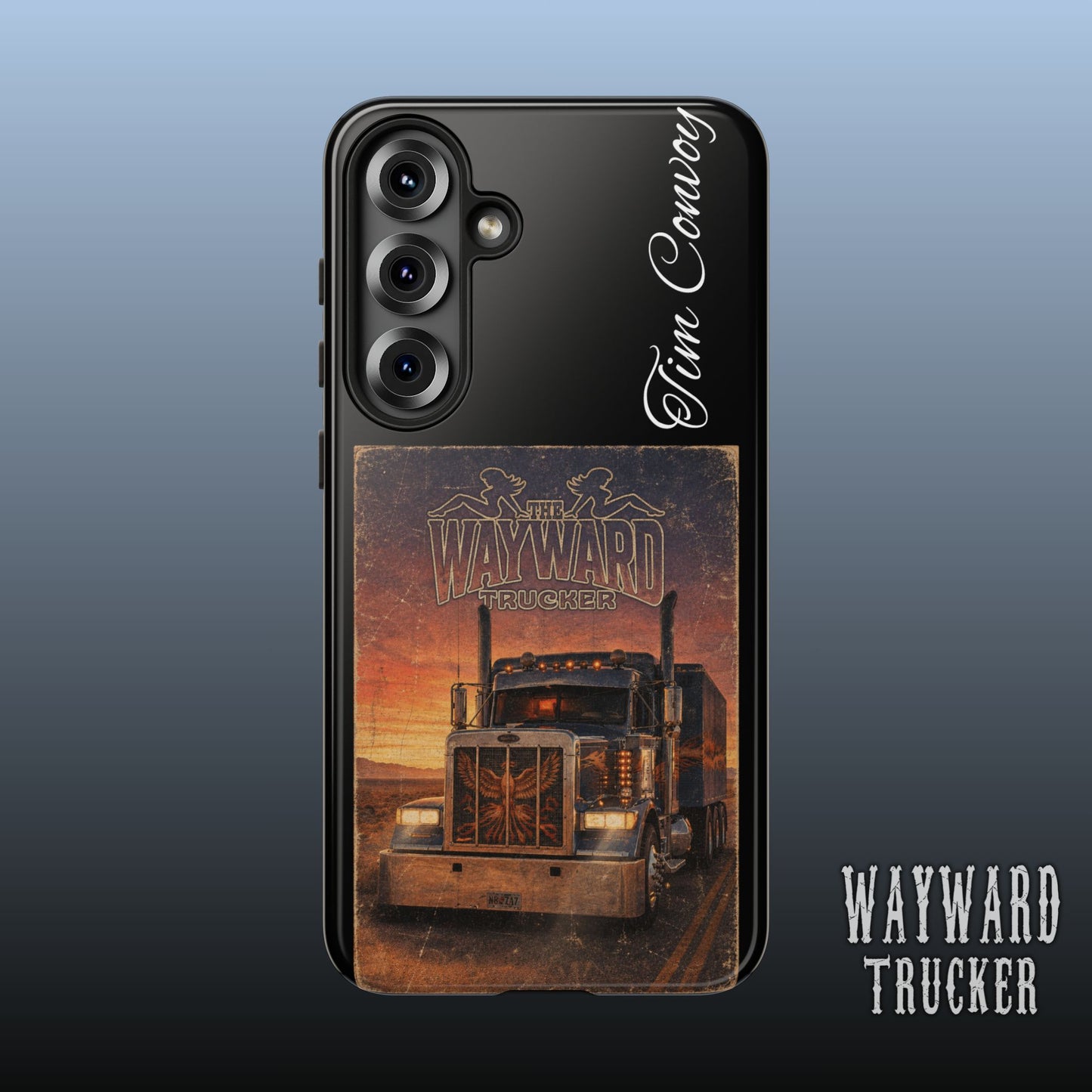 The Wayward Trucker™ Vintage Edition— Personalized Phone Case