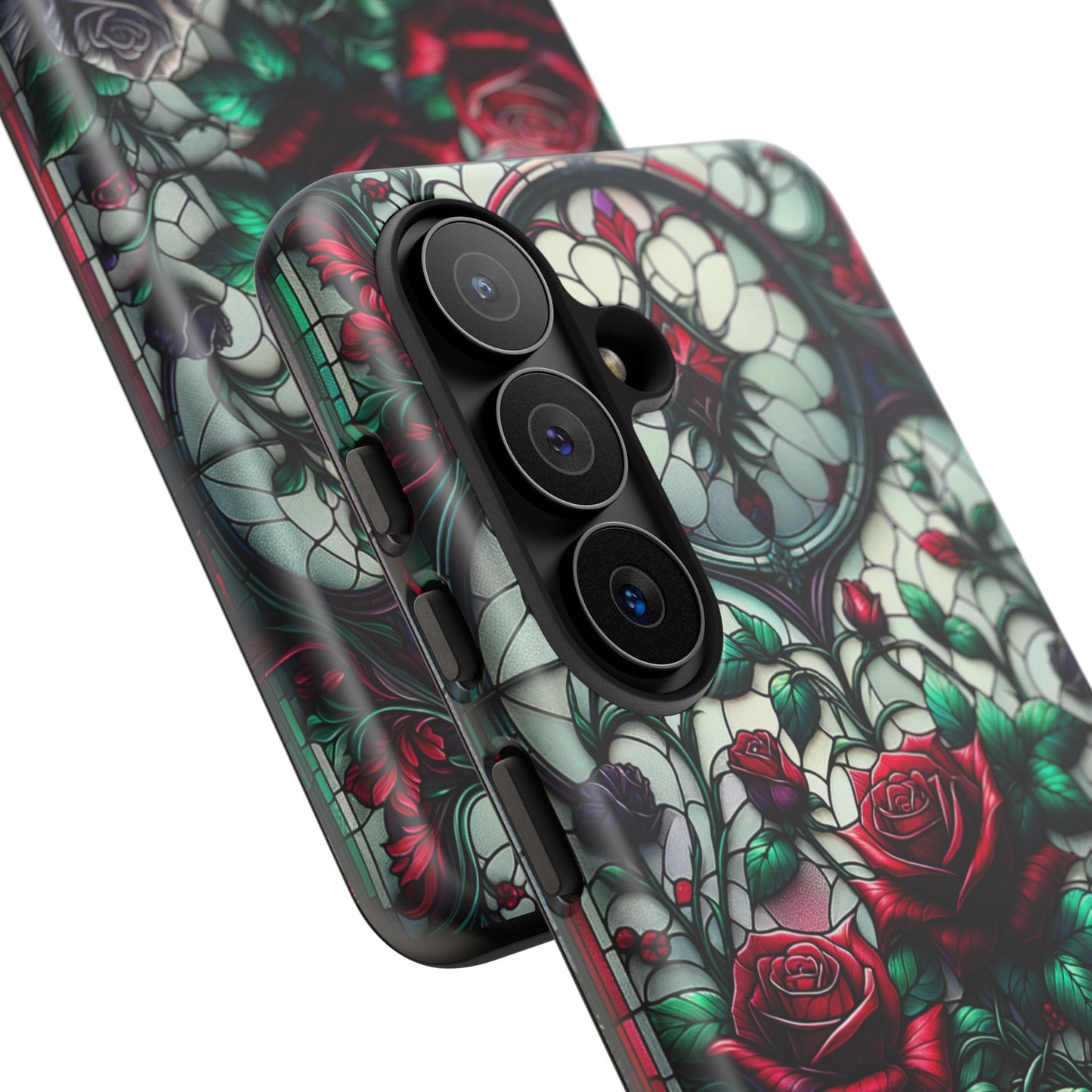 Cathedral Dawn Roses - Personalized Phone Case