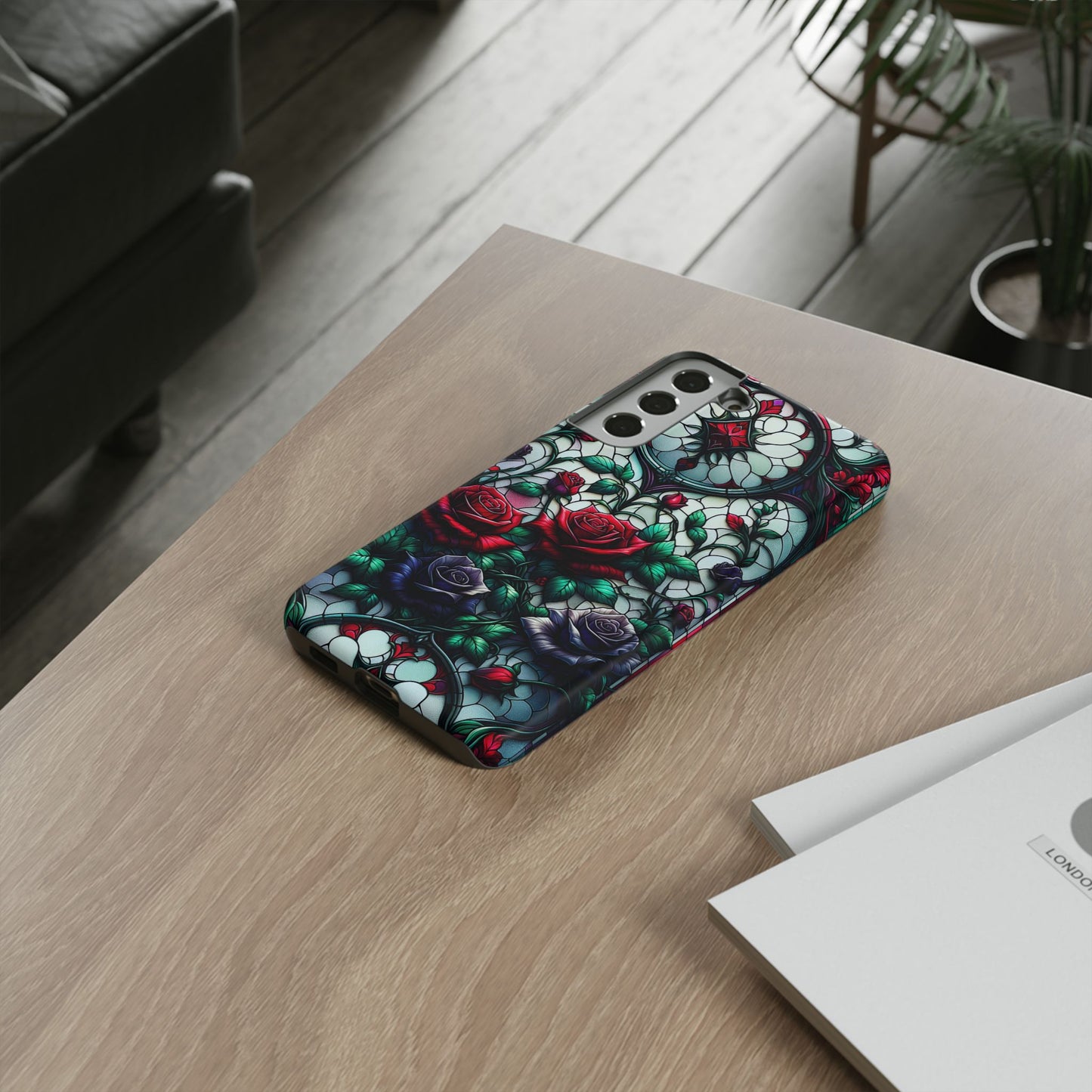 Cathedral Dawn Roses - Phone Case