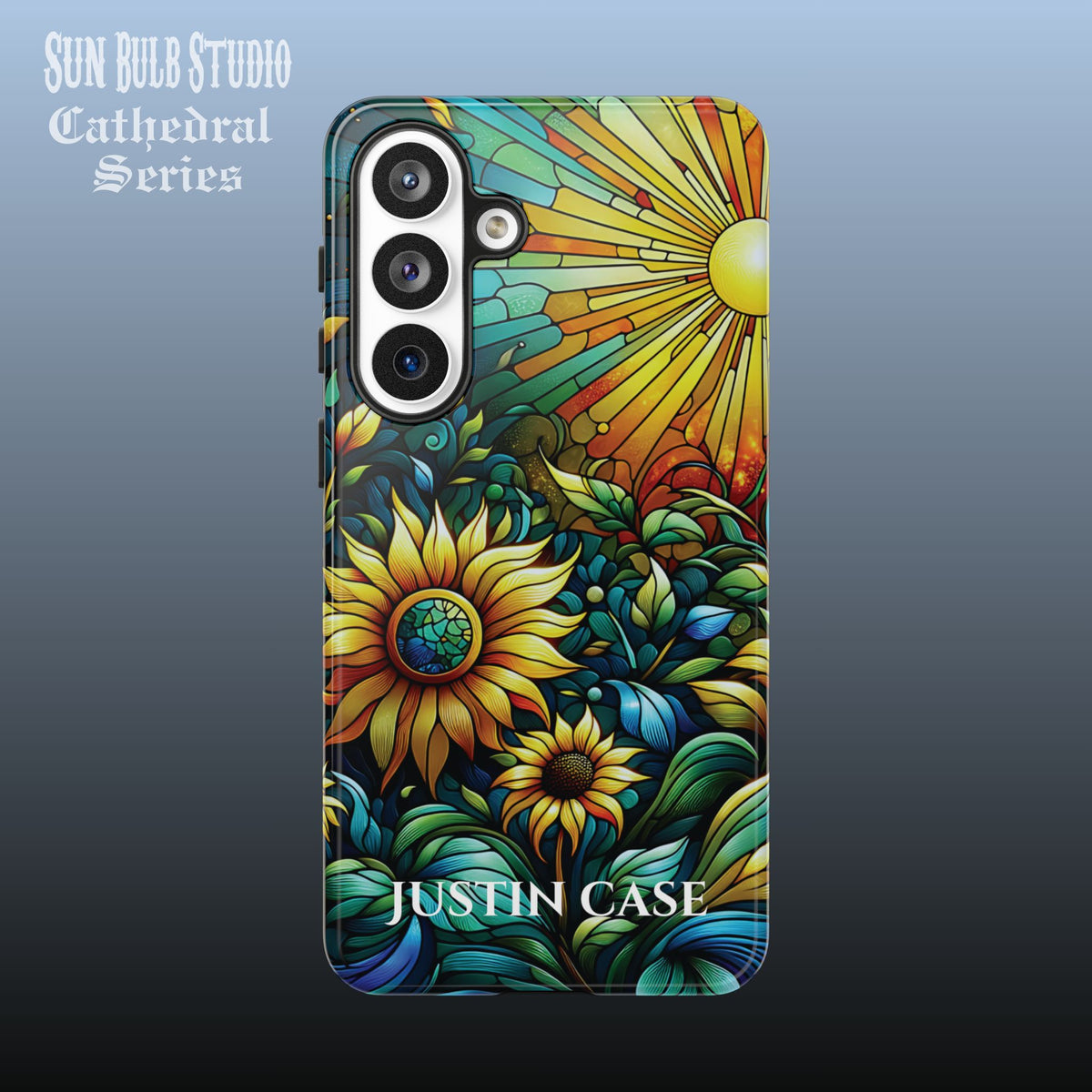 Cathedral Sunflowers - Personalized Phone Case