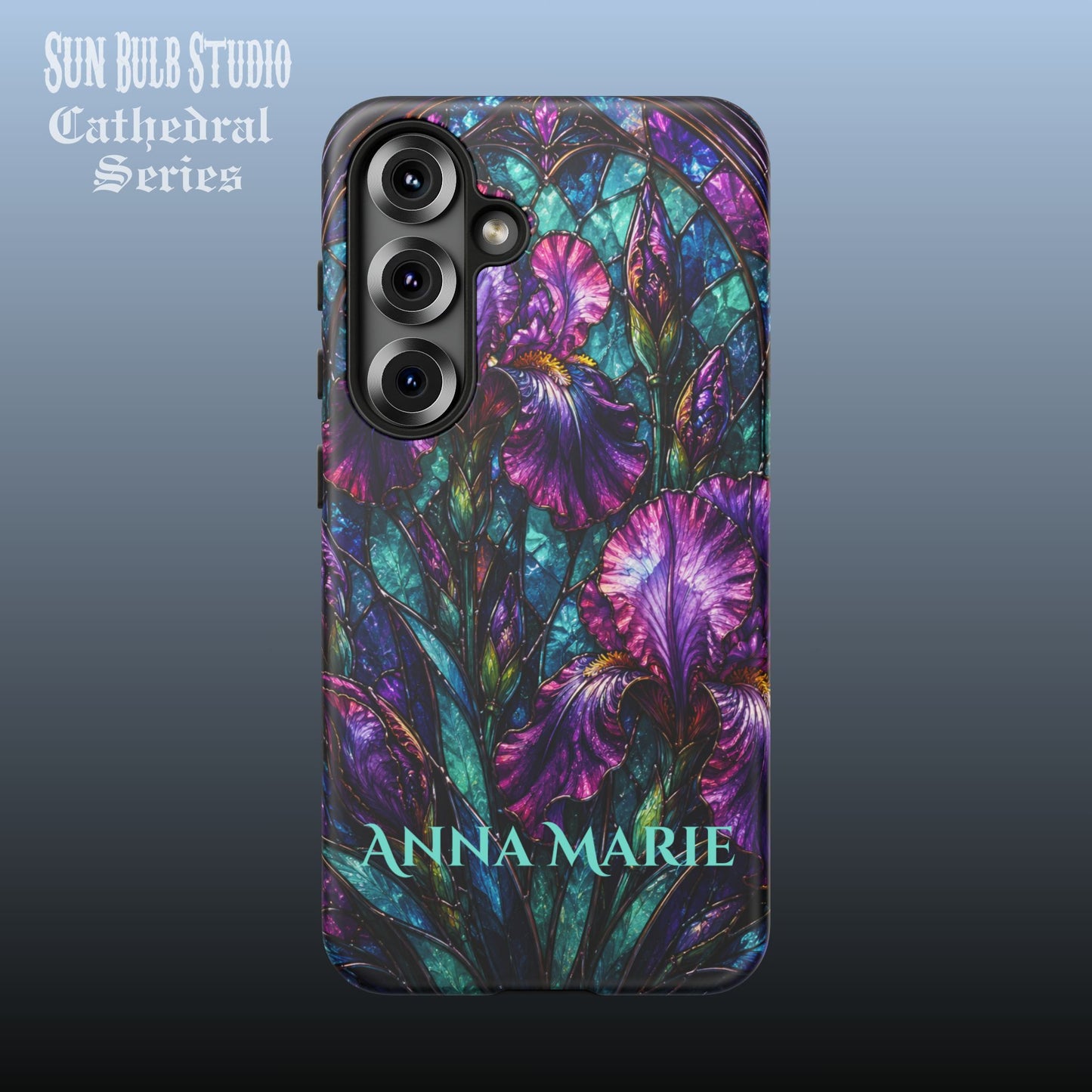 Cathedral Iris - Personalized Phone Case