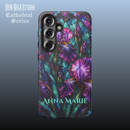 Cathedral Iris - Personalized Phone Case
