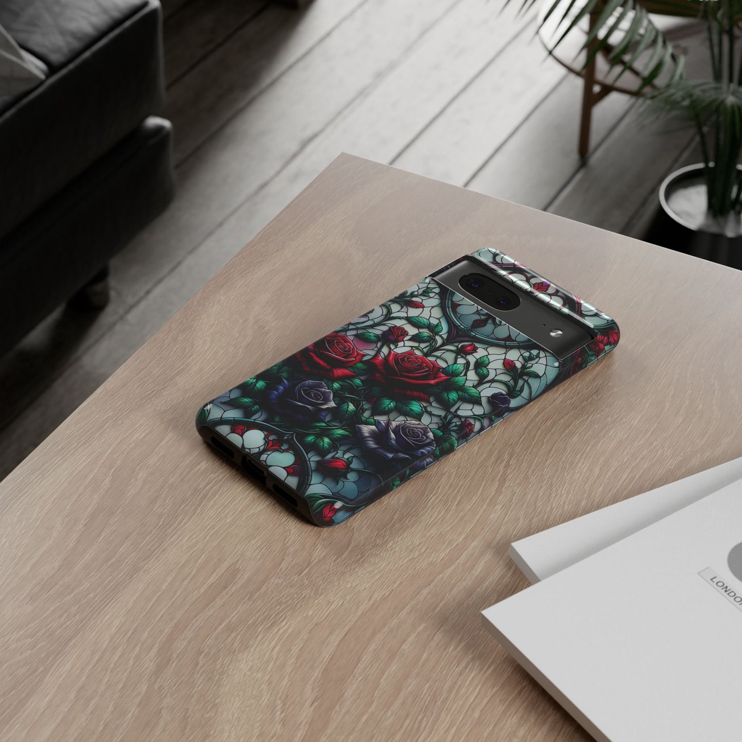 Cathedral Dawn Roses - Phone Case
