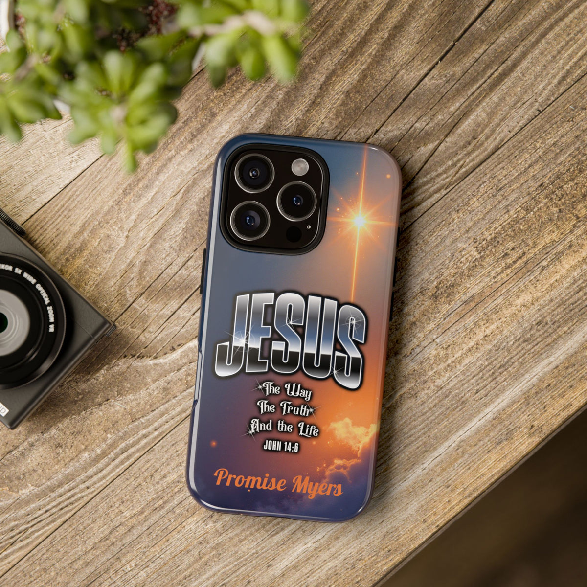 Jesus — The Way, The Truth & The Life — Personalized Phone Case