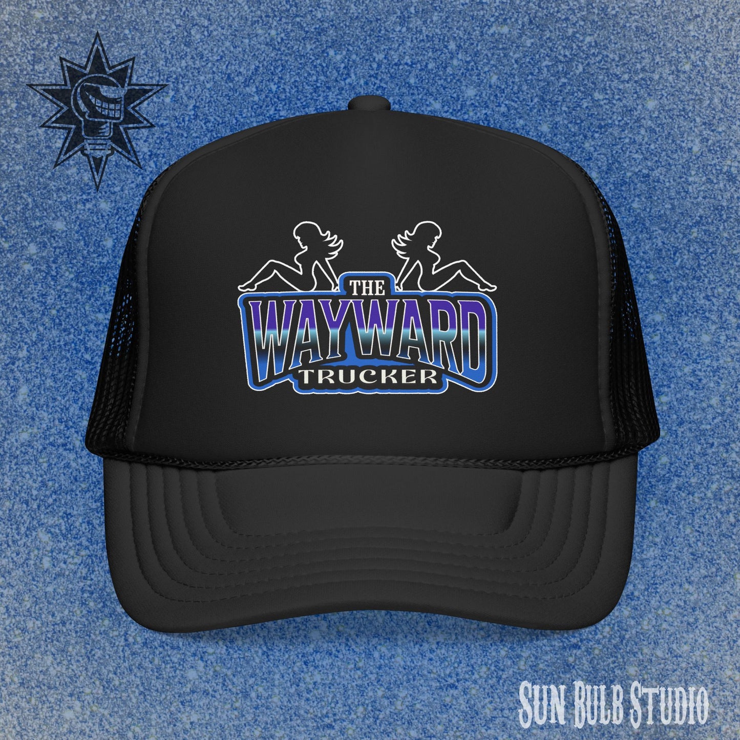 The Wayward Trucker — Asphalt Edition™ Trucker Hat