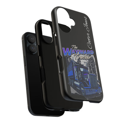 The Wayward Trucker™ Midnight Blue Edition— Personalized Phone Case