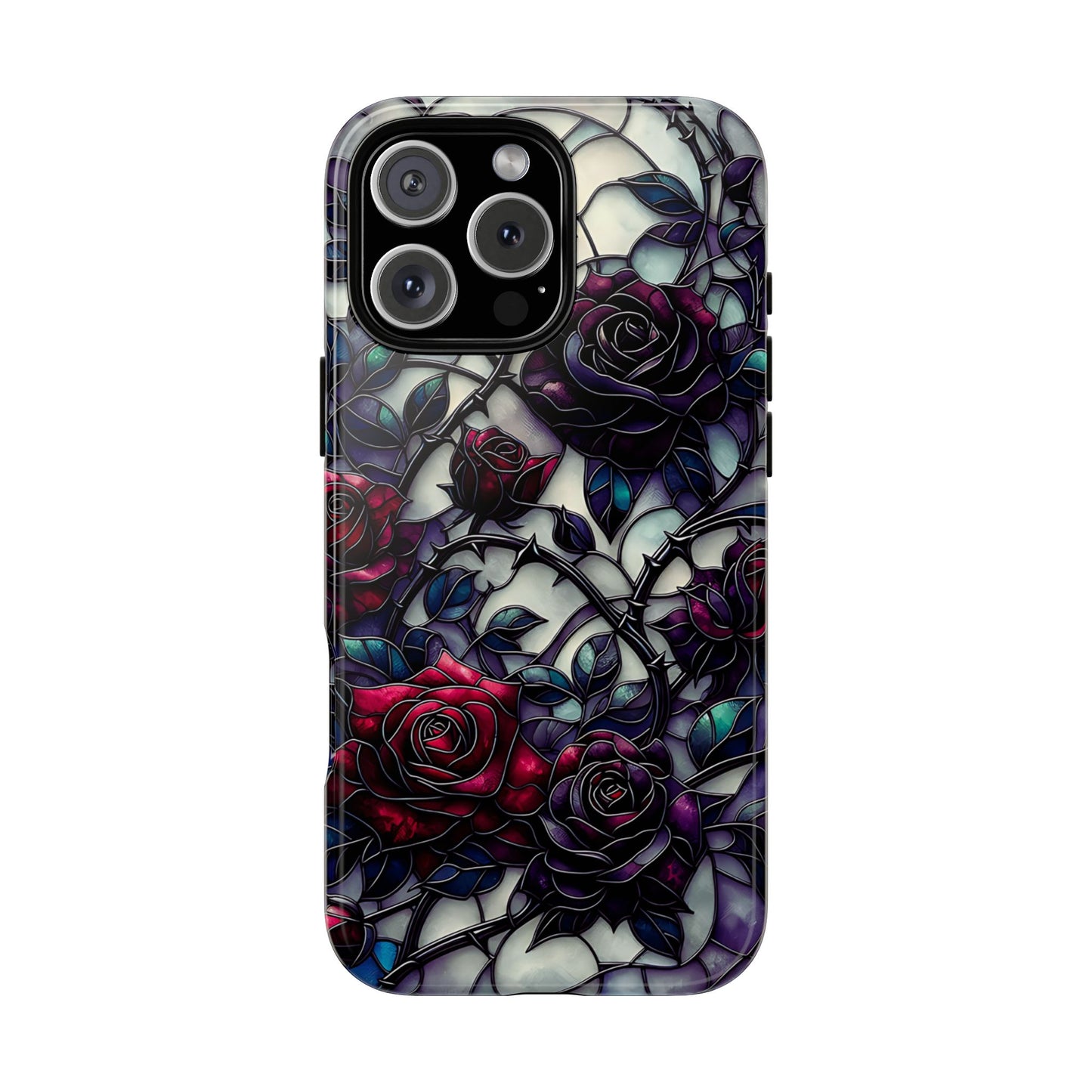Cathedral Night Roses – Phone Case
