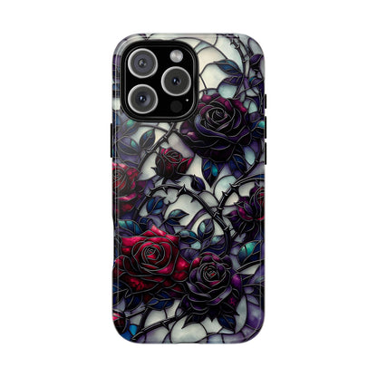 Cathedral Night Roses – Phone Case