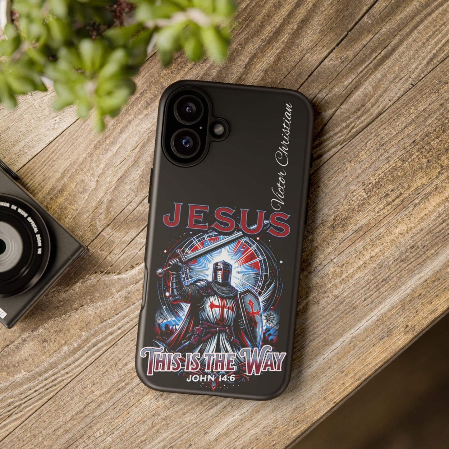 Jesus This is the Way— Personalized Phone Case