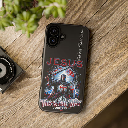 Jesus This is the Way— Personalized Phone Case