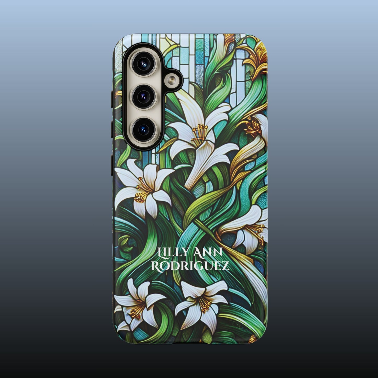 Cathedral Lilies - Personalized Phone Case