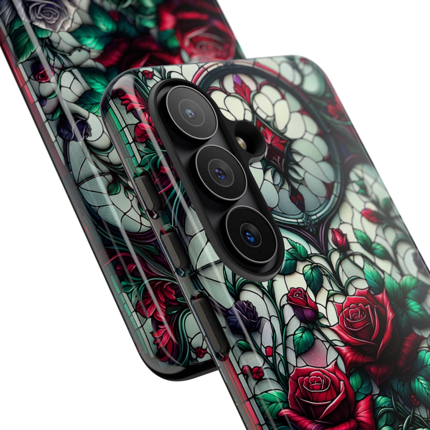 Cathedral Dawn Roses - Personalized Phone Case