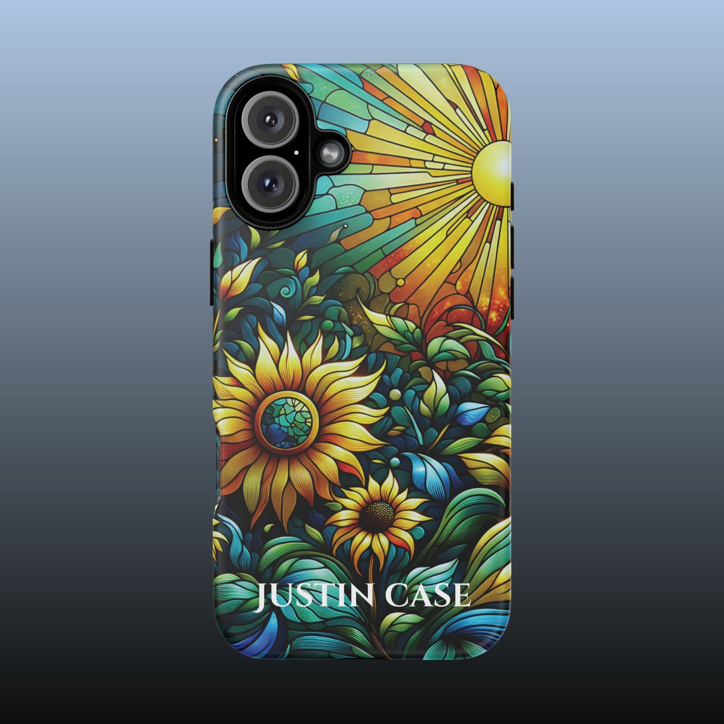 Cathedral Sunflowers - Personalized Phone Case