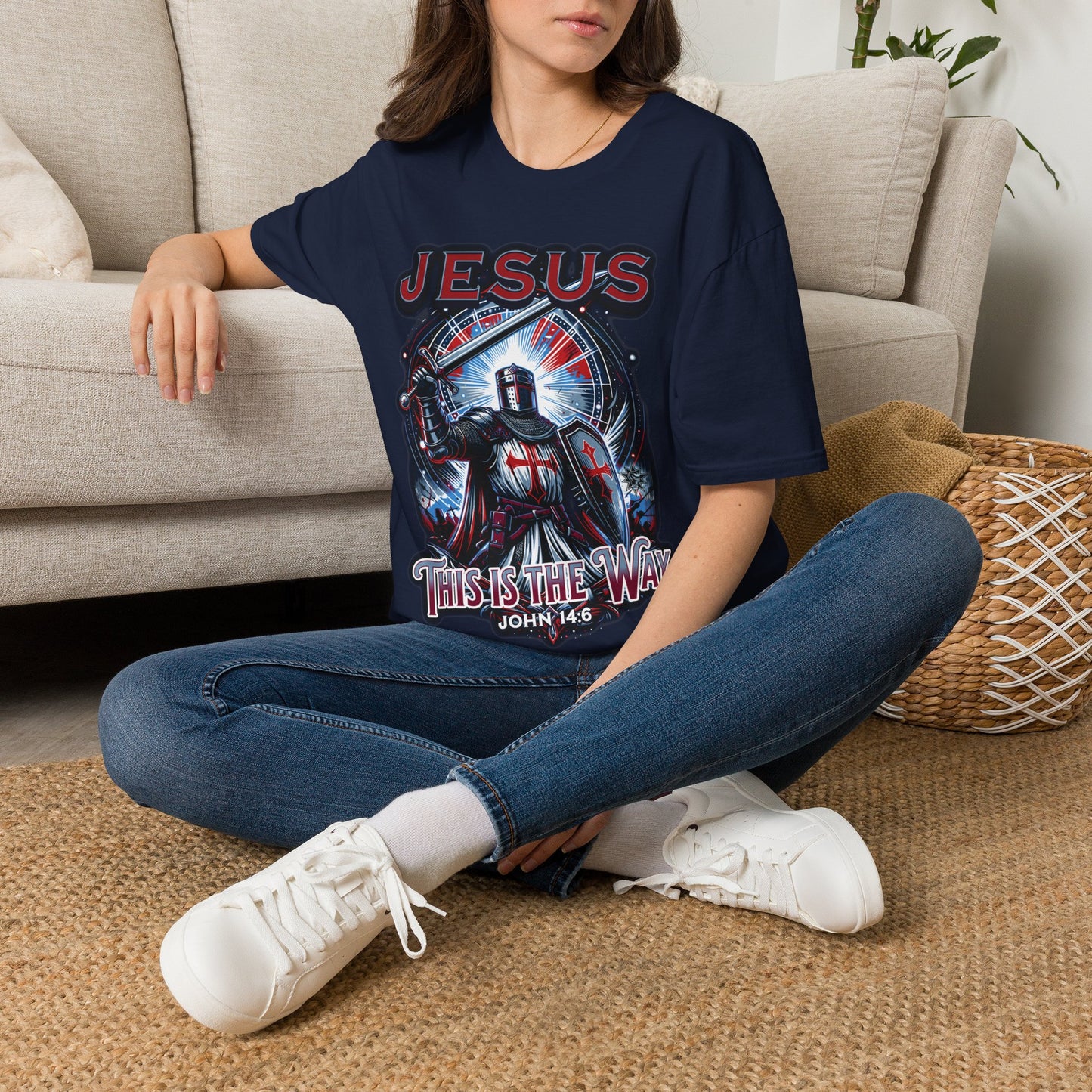 Jesus – This Is the Way | Christian T-Shirt | John 14:6