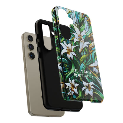 Cathedral Lilies - Personalized Phone Case