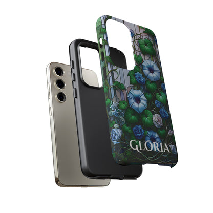 Cathedral Morning Glories - Personalized Phone Case
