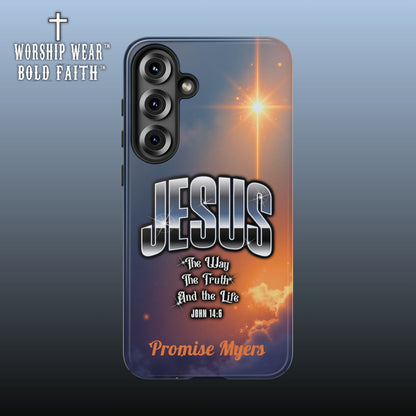 Jesus — The Way, The Truth & The Life — Personalized Phone Case