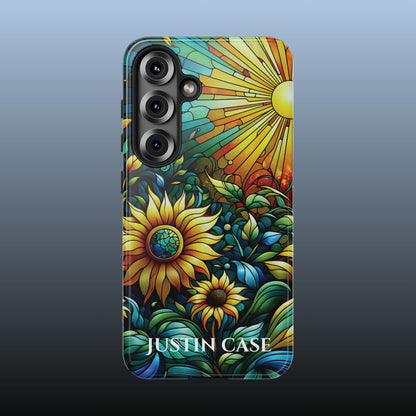 Cathedral Sunflowers - Personalized Phone Case