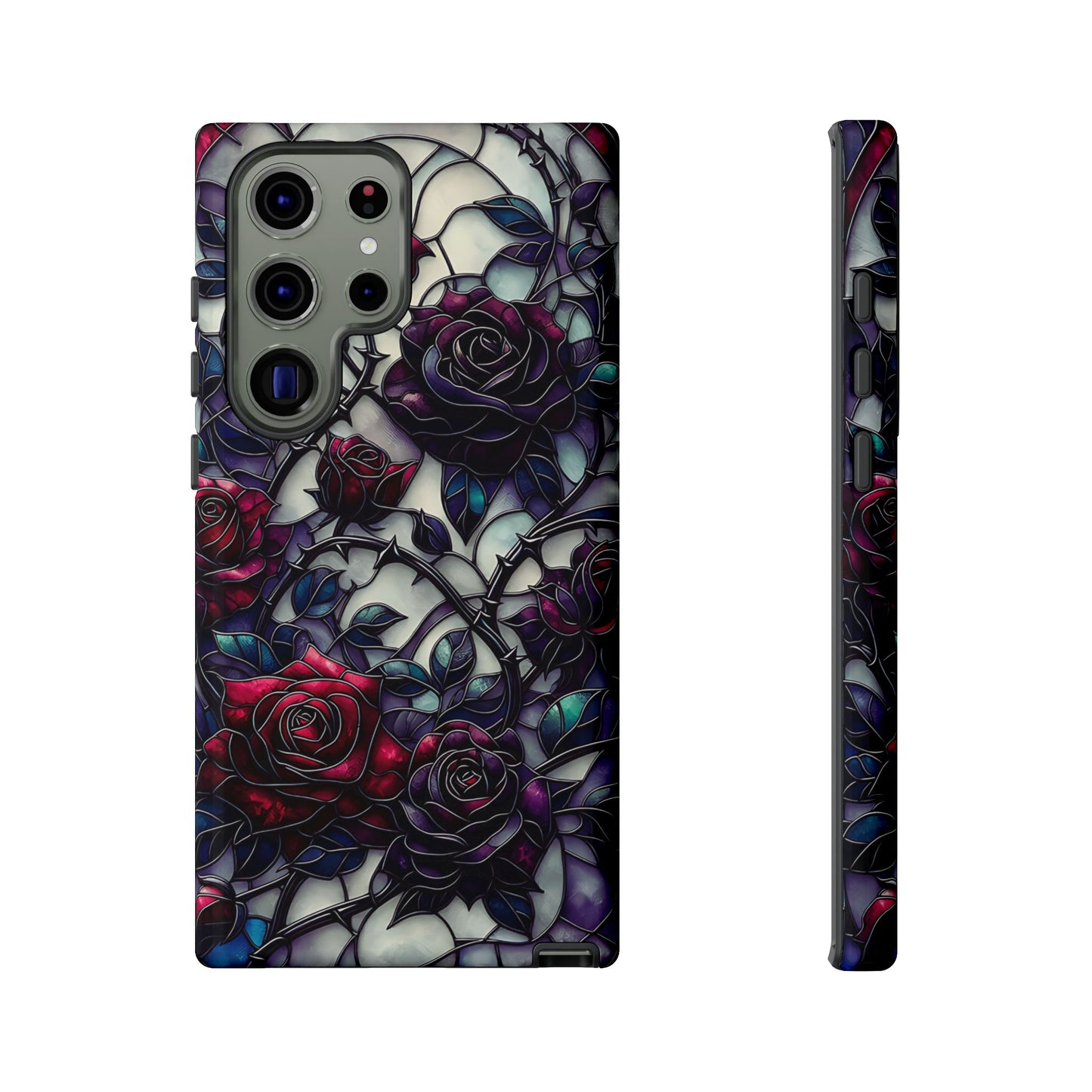 Cathedral Night Roses – Phone Case