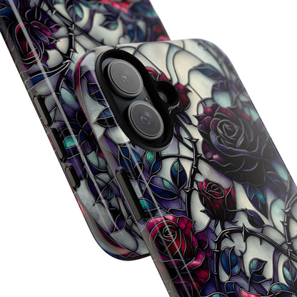 Cathedral Night Roses – Phone Case