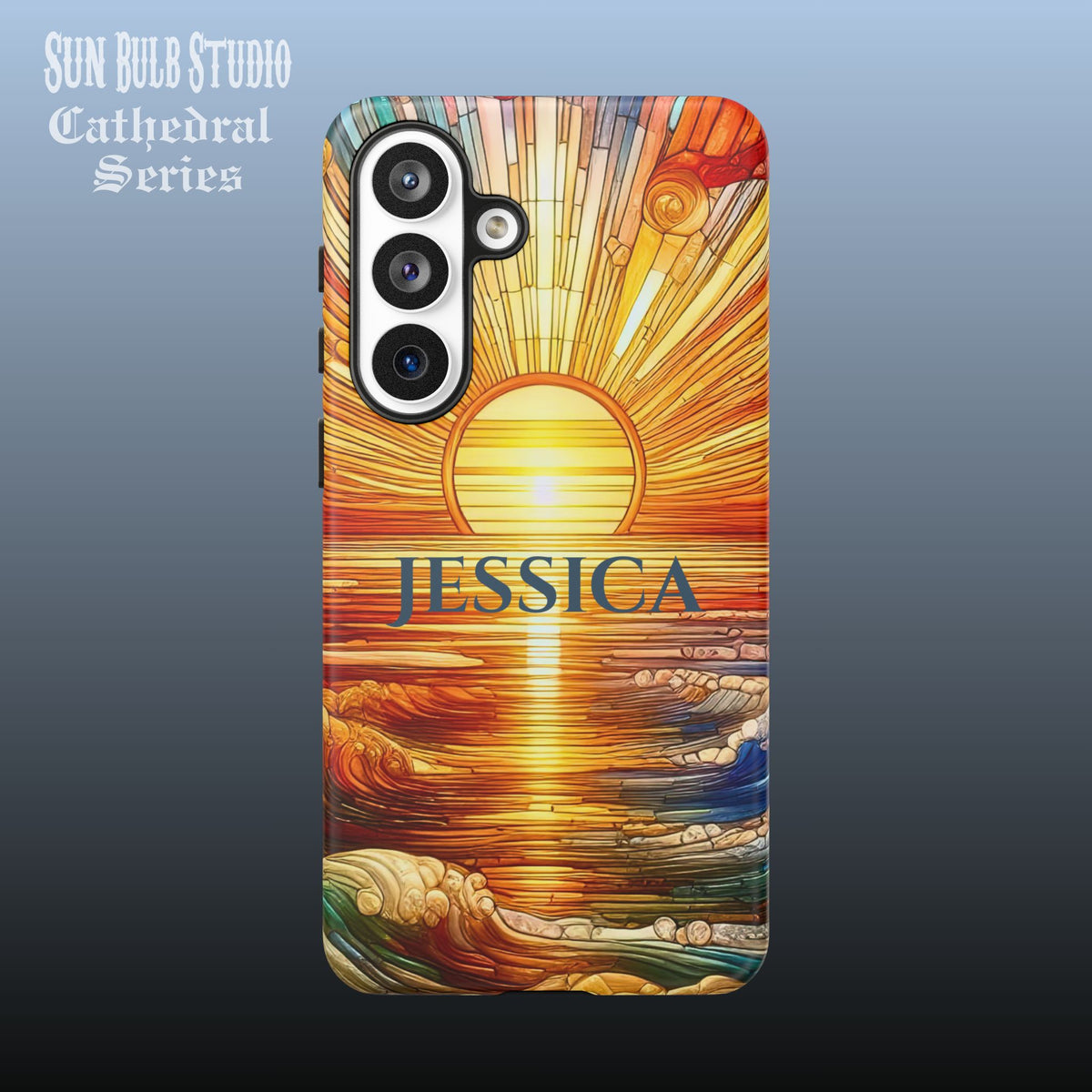 Cathedral Sunrise - Personalized Phone Case