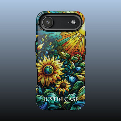 Cathedral Sunflowers - Personalized Phone Case