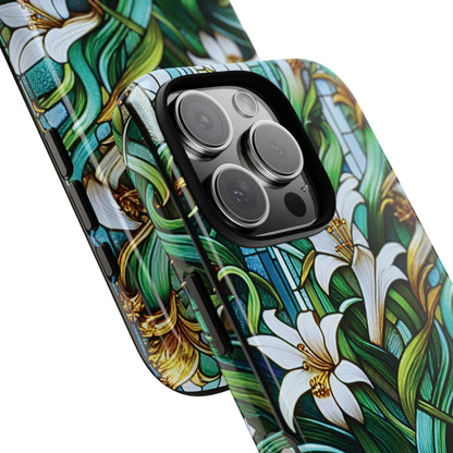 Cathedral Lilies - Personalized Phone Case