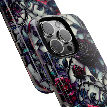 Cathedral Night Roses – Phone Case