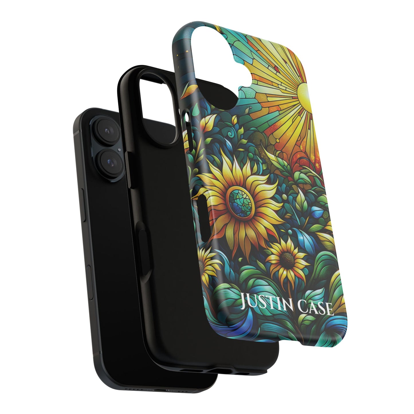 Cathedral Sunflowers - Personalized Phone Case