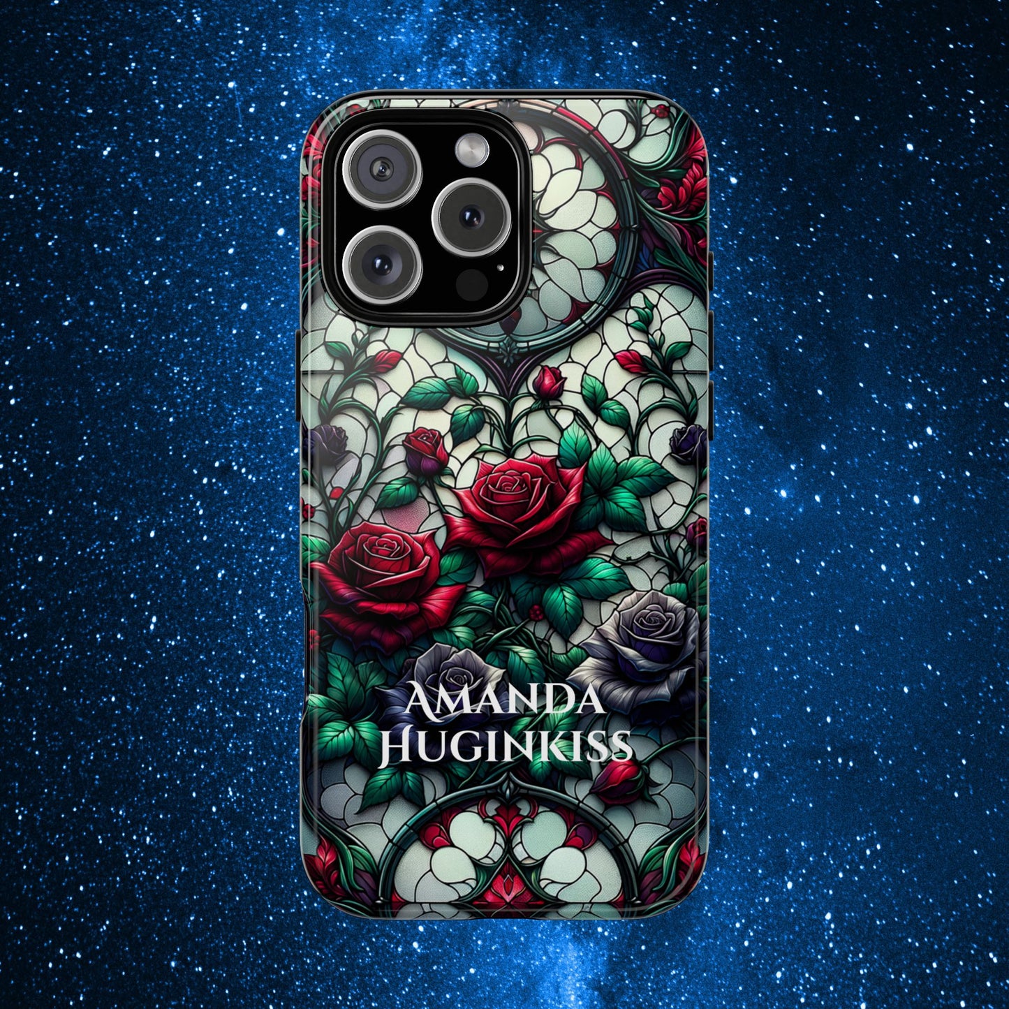 Cathedral Dawn Roses - Personalized Phone Case
