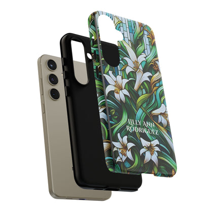 Cathedral Lilies - Personalized Phone Case